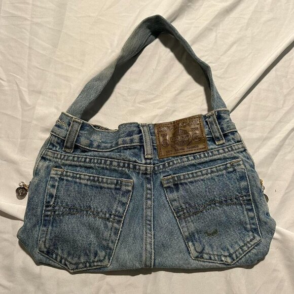 handmade denim bag - Picture 3 of 6